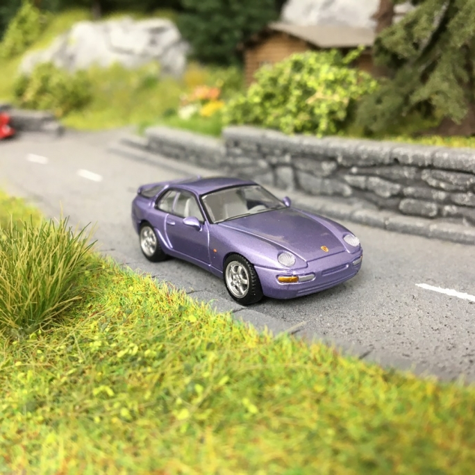 Porsche 968 Lilas Metallique-HO 1/87-PCX87 0014