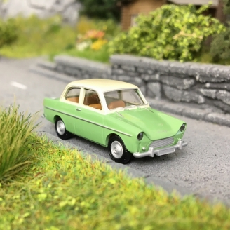 Daf 600 Vert d'eau / Crème-HO 1/87-BREKINA 27718