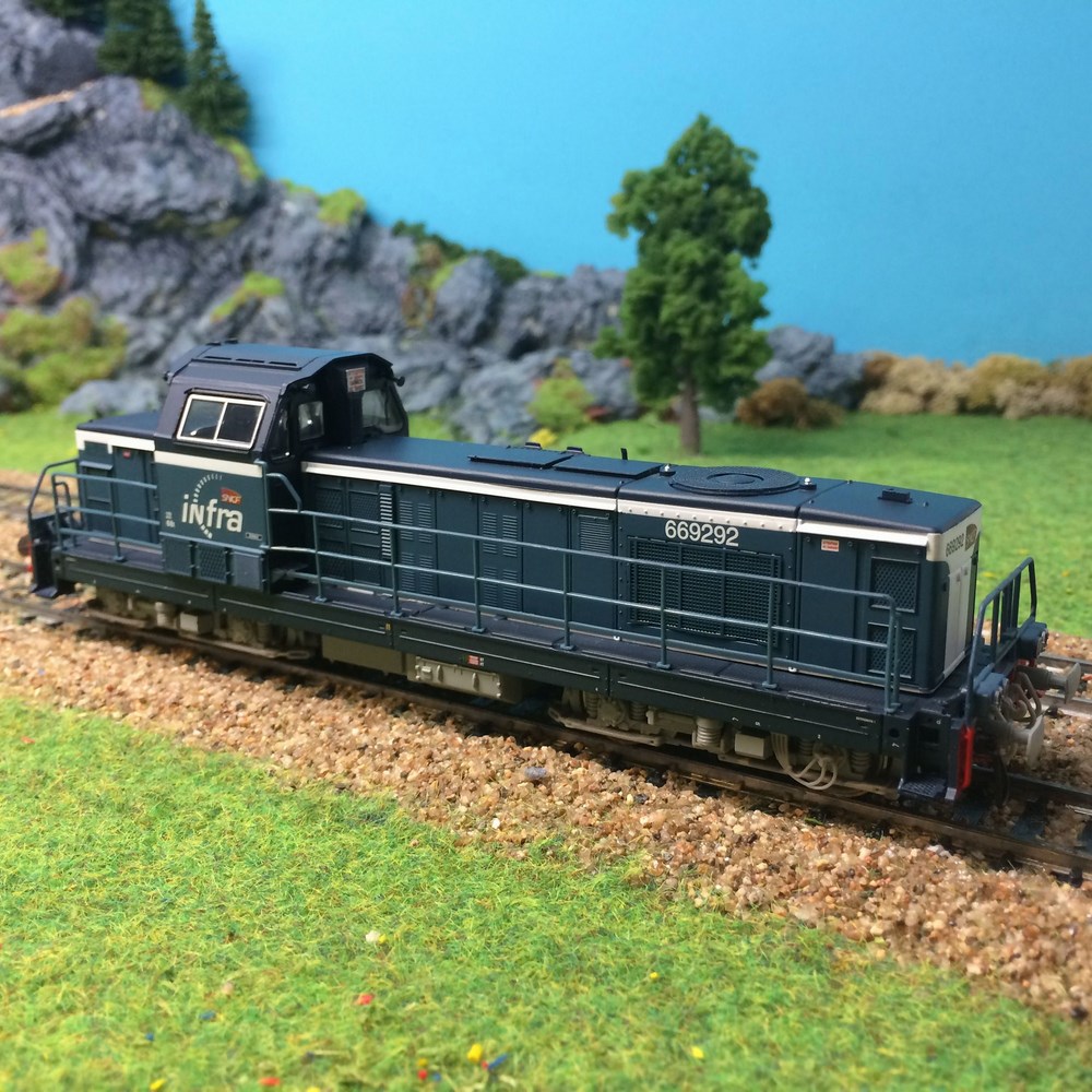 Locomotive diesel, train miniature, maquette et modélisme 